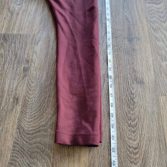 Lysse Burgundy Leggings Size Small - Picture 7 of 8